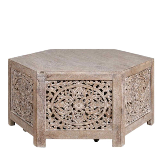 handcrafted Avian mango wood vintage Coffee Table