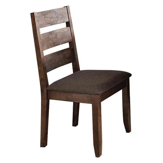 handcrafted Cubex wooden Chair for home office and garden furniture.