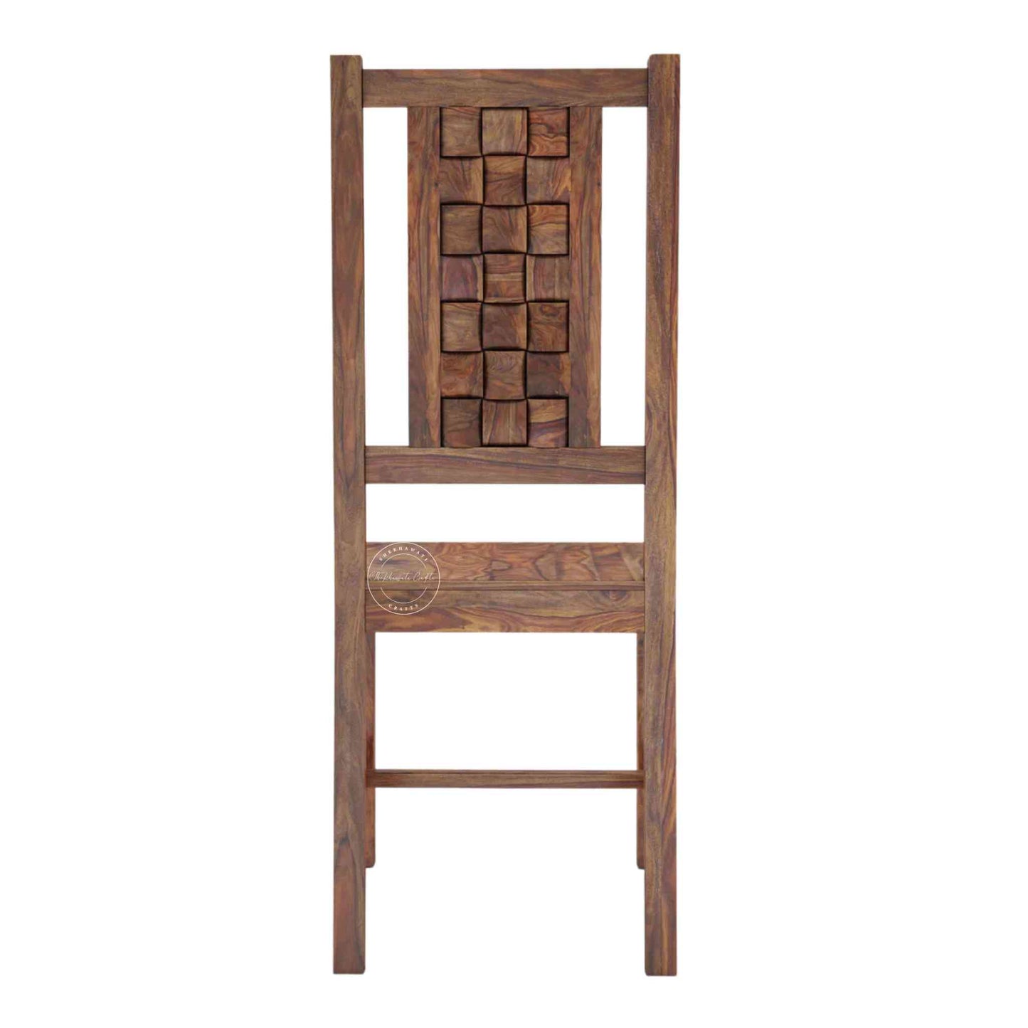 Nivar Dining set is made from sheesham wood with a natural finish and detachable legs. wooden dining sets with 4 chairs and a bench.