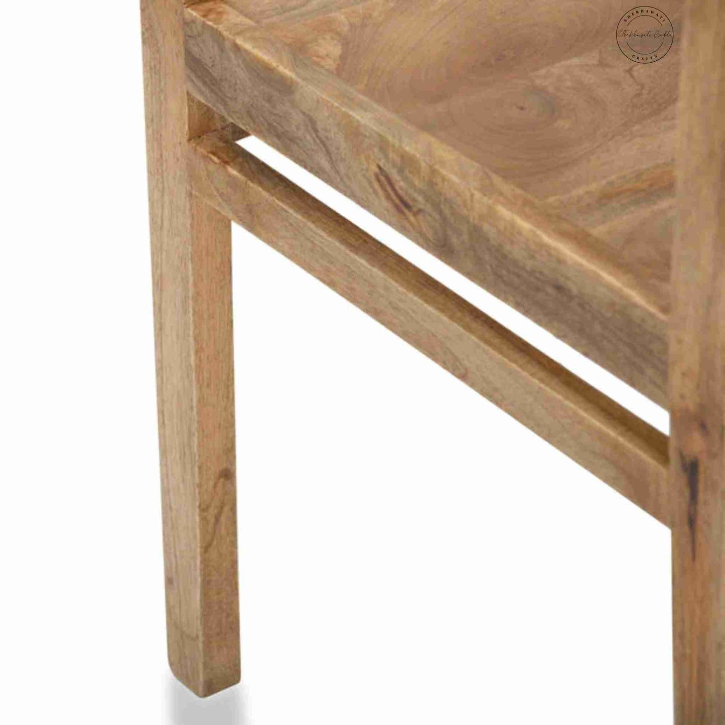 Supreme Director Chair handcrafted with solid wood and handrest. custom finish options.