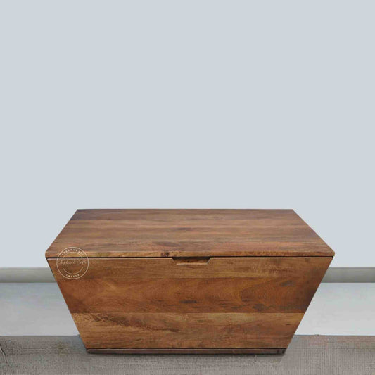 Tyla Coffee Table handcrafted with mango wood and natural finish with 1 Drawer.