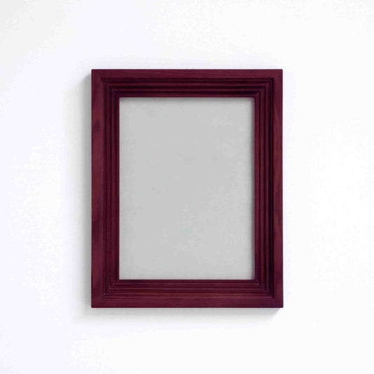 dev photo frame handcrafted with sheesham wood and MDF on the backside. wall hanging frame