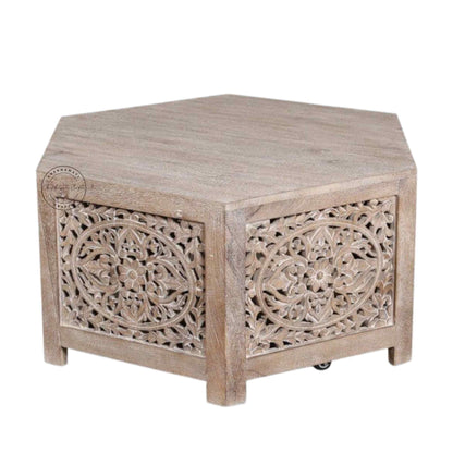 handcrafted Avian mango wood vintage Coffee Table