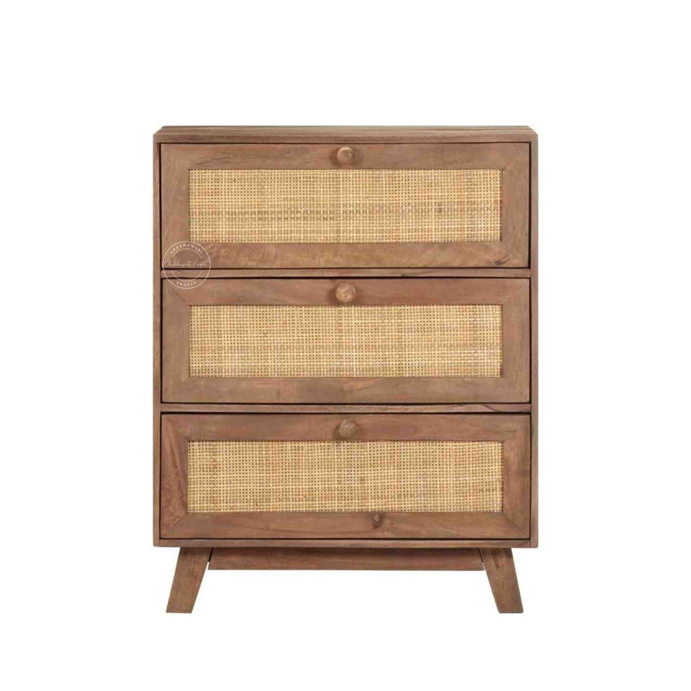 Kai Mini Rattan Chest of Drawer – Shekhawati Crafts