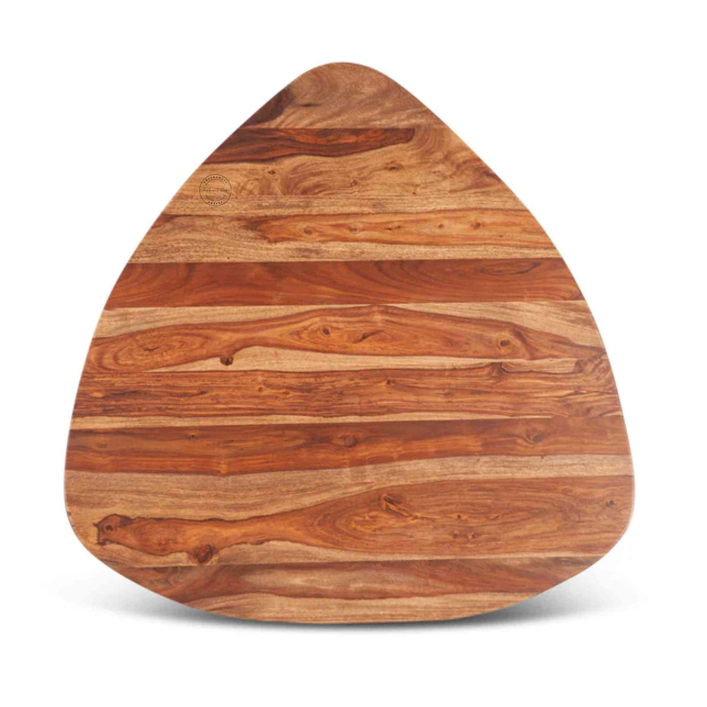 Nitara Coffee Table is crafted from sheesham wood with detachable wood legs and a natural finish.