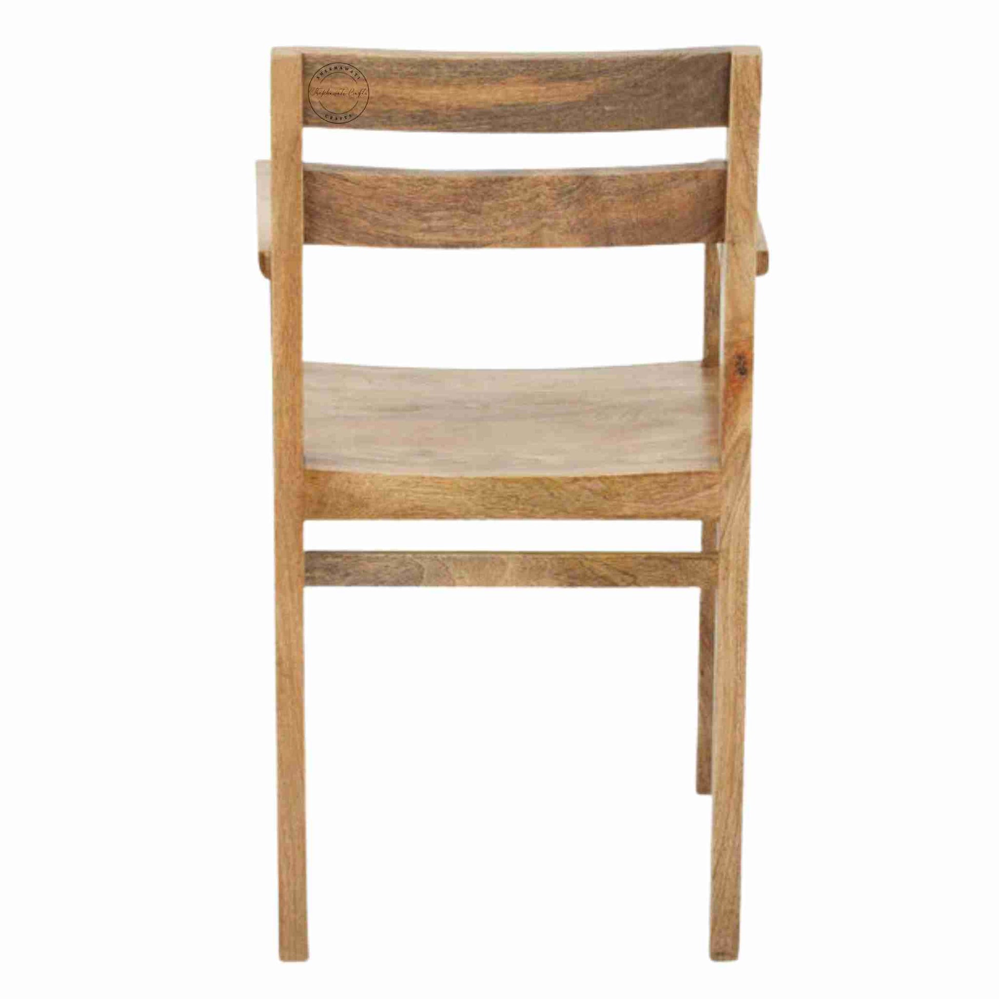 Supreme Director Chair handcrafted with solid wood and handrest. custom finish options.