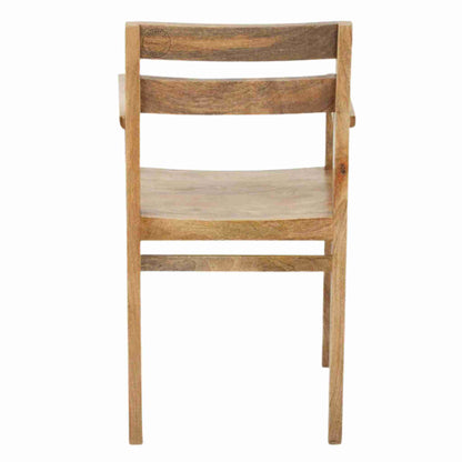 Supreme Director Chair handcrafted with solid wood and handrest. custom finish options.