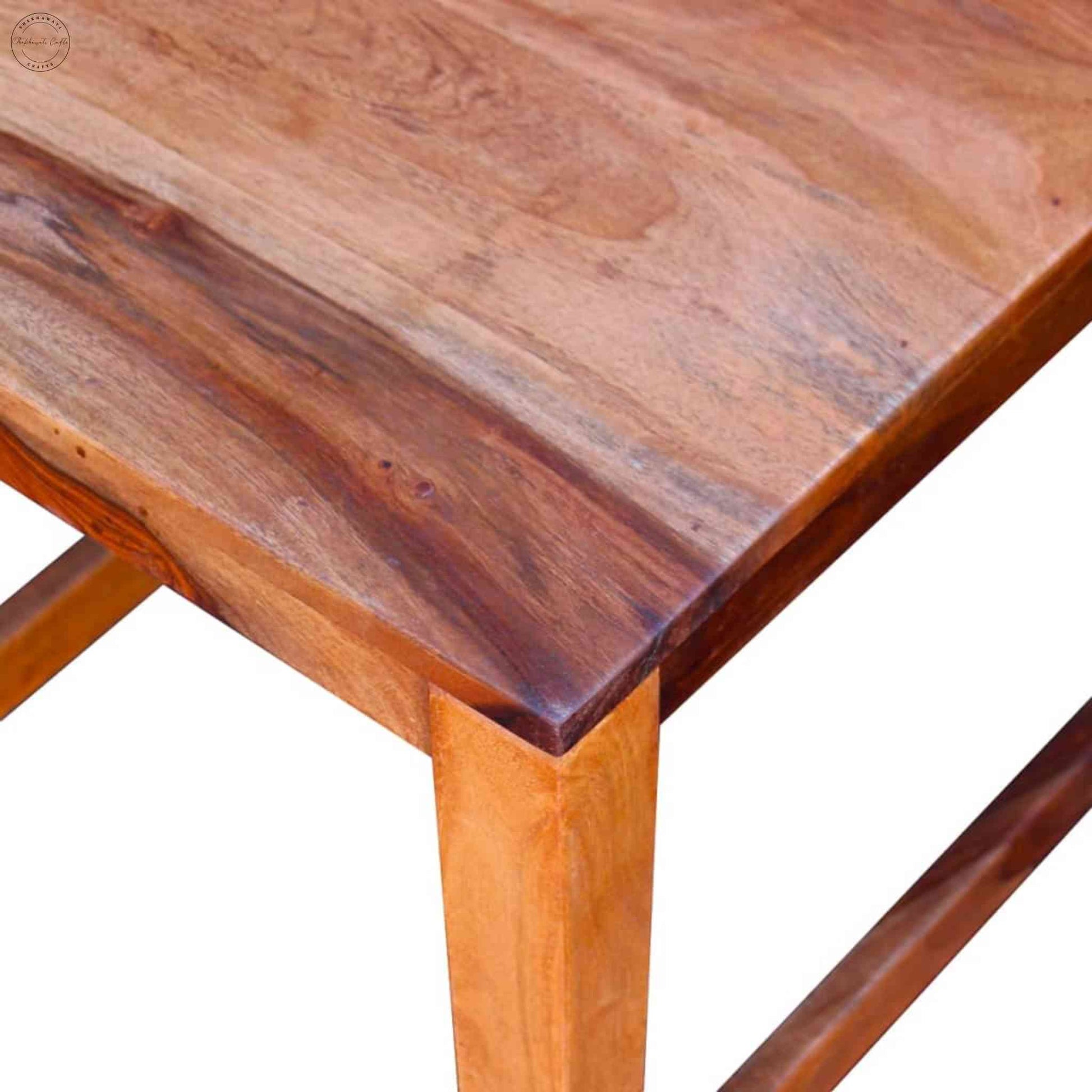 Vira Chair is handcrafted with sheesham wood and natural finish.