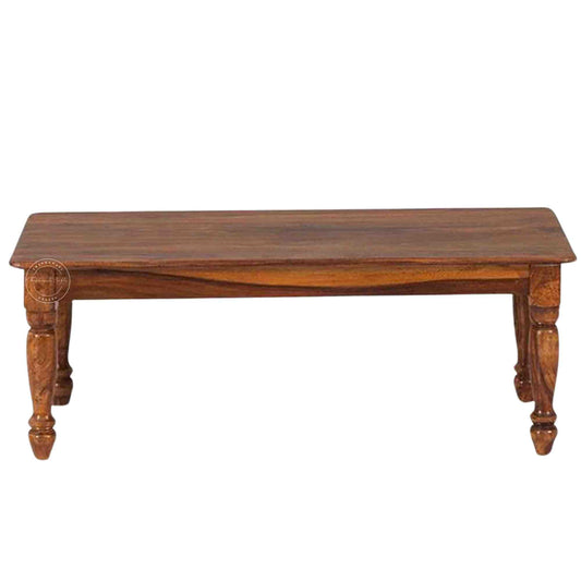 handcrafted Zora Center Table made with sheesham wood and detachable legs. 