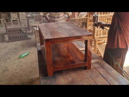 Lucas Solid Sheesham Wood Coffee Table